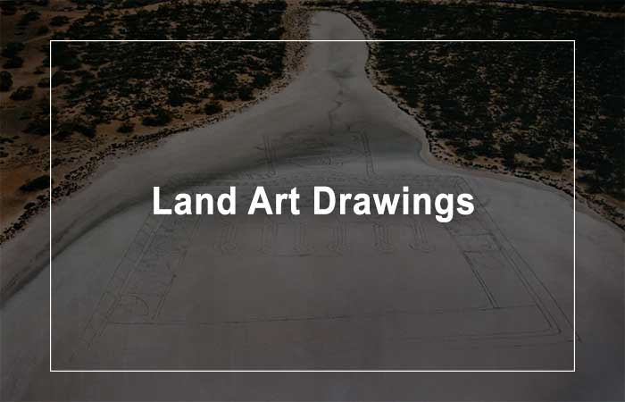 land art drawings